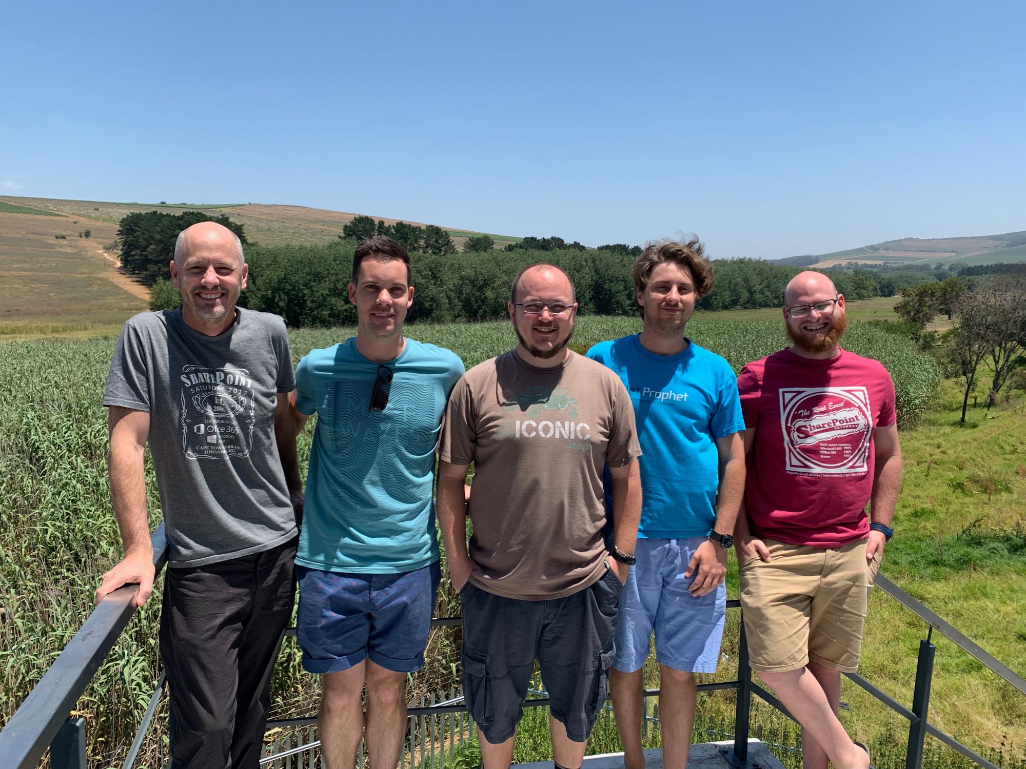Vinewave's technical team at 2019 Retreat in Cape Town
