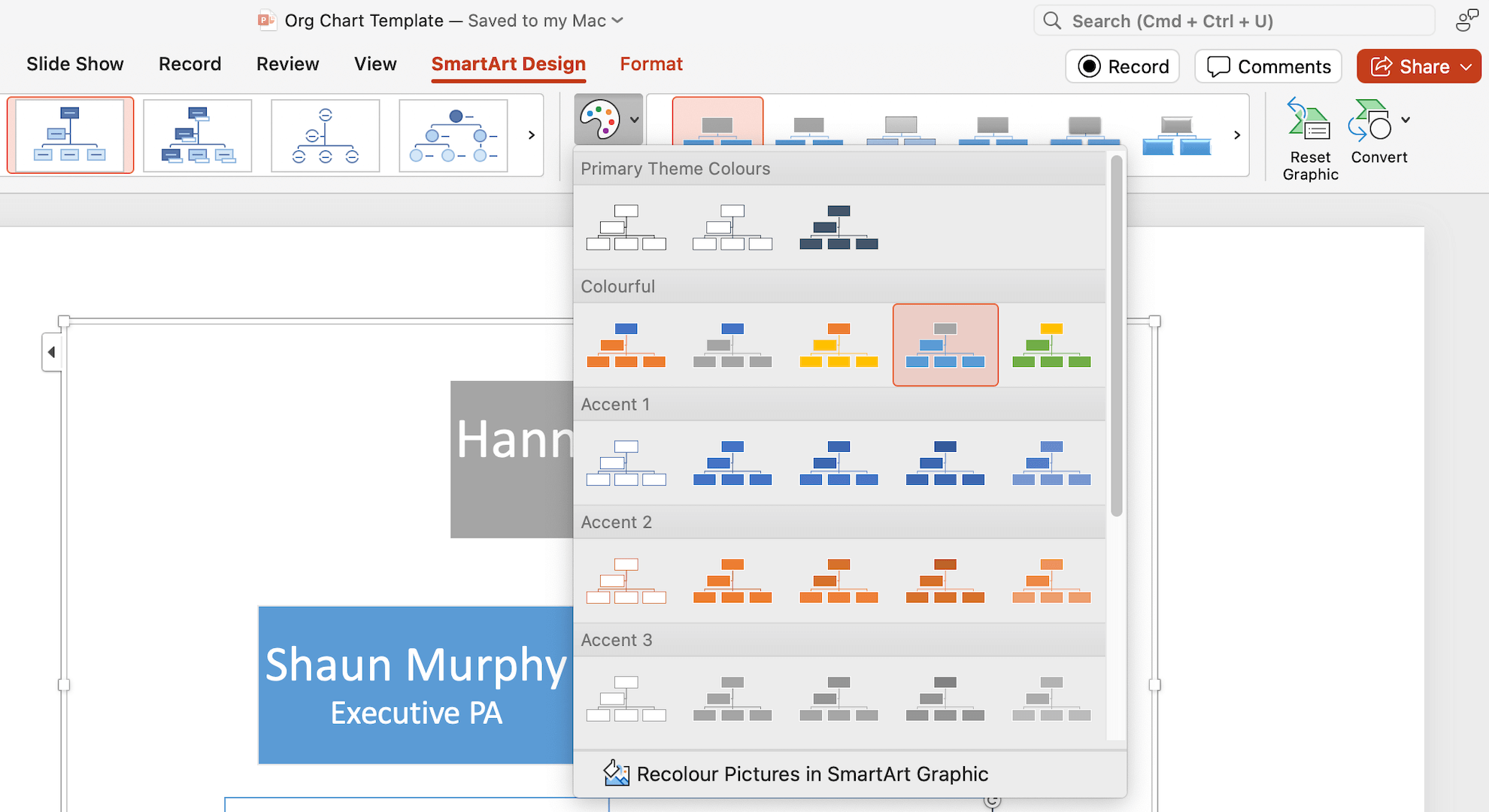 How to Build Your Organizational Chart in PowerPoint