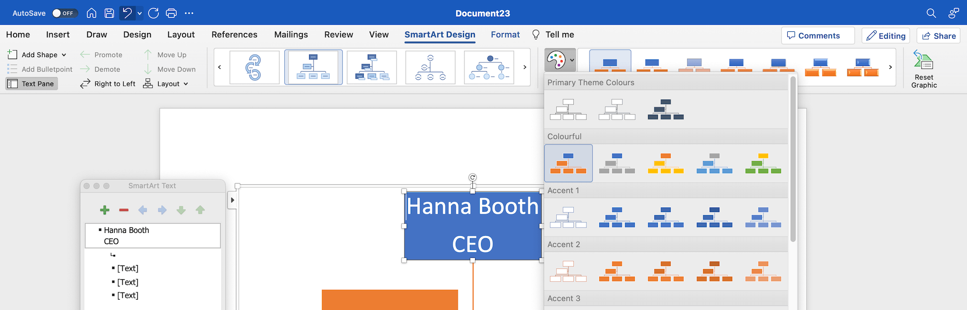 How to Build Your Organizational Chart in Word