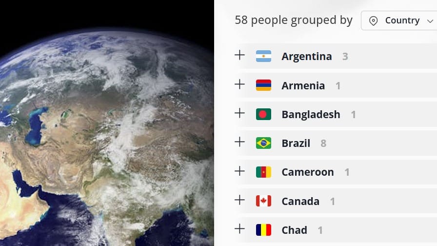 OneDirectory Filter & Group by Location