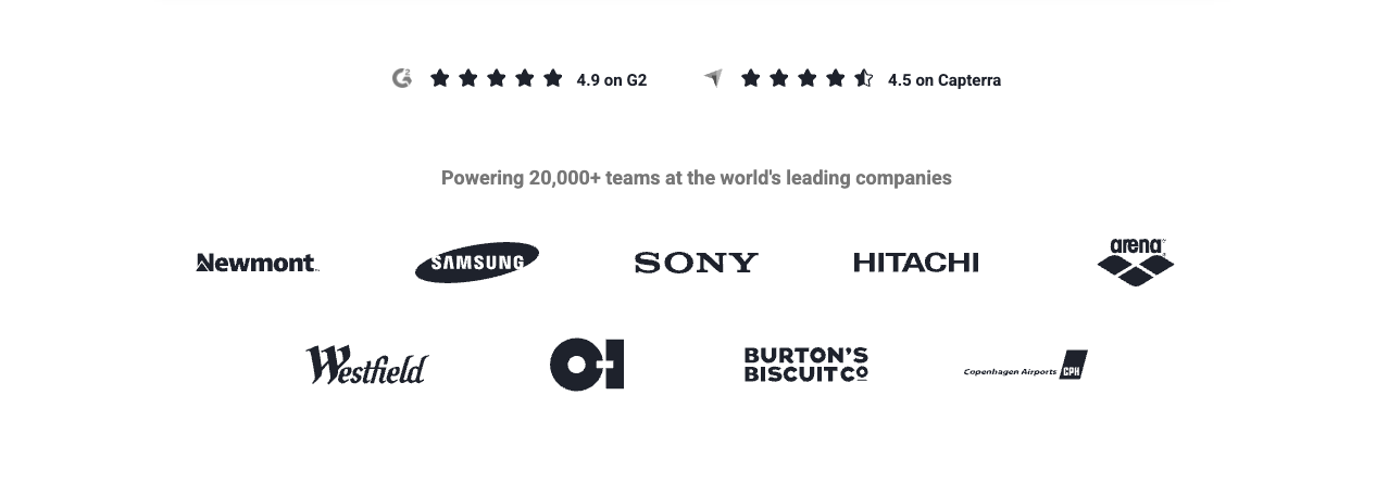 OneDirectroy social proof and customer logos