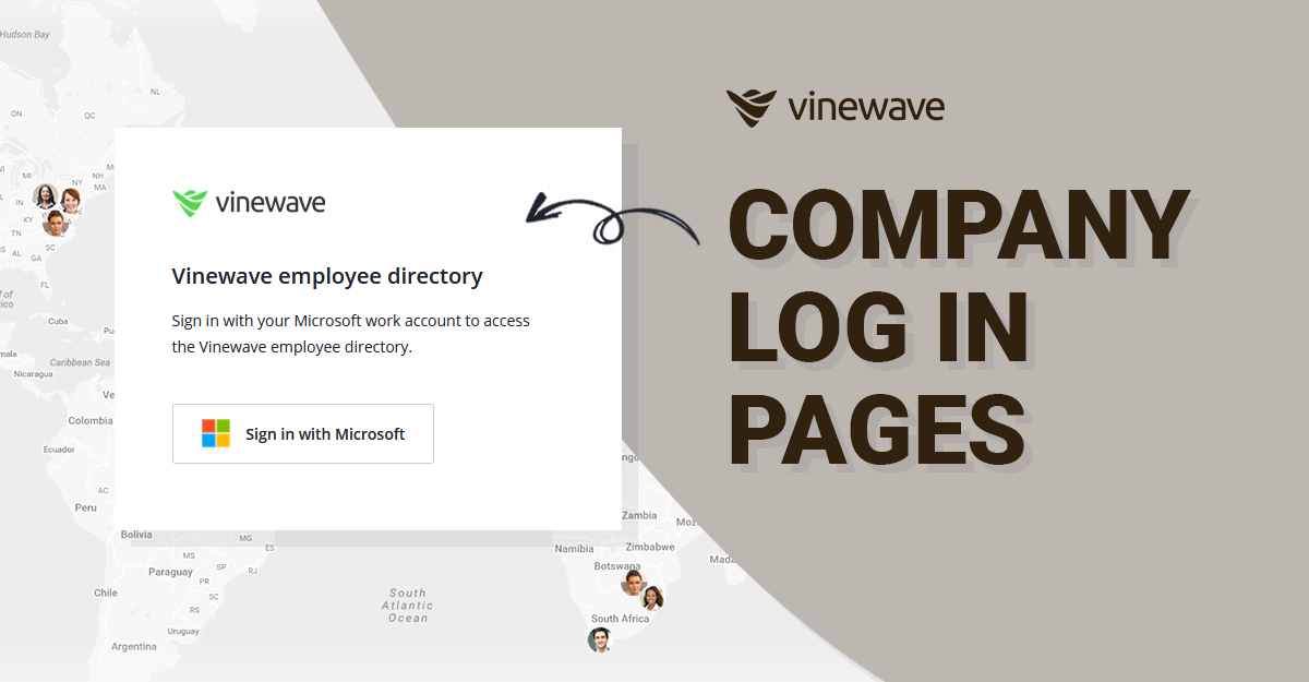 Branded Company Log In Pages