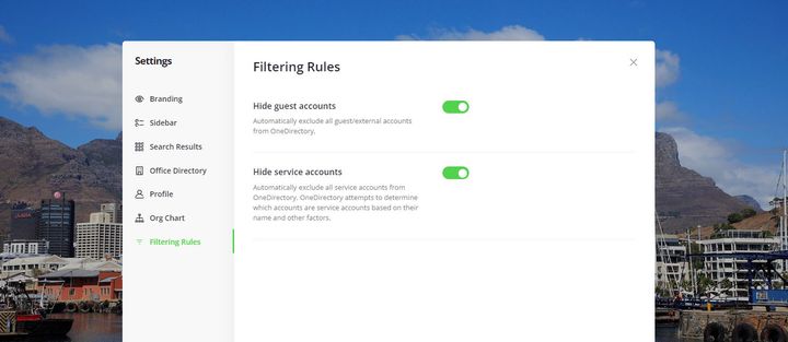 Filter Out Guest and Service Accounts