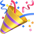 Emoji party popper